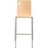 National Public Seating Bushwick Bentwood Cafe 46.5 in. Stool, Natural (Pack of 4)