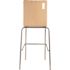 National Public Seating Bushwick Bentwood Cafe 46.5 in. Stool, Natural (Pack of 4)
