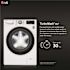 LG 24 in. W 2.4 cu. ft. SMART All-in-One Compact Front Load Washer & Ventless Dryer Combo in White with Steam