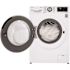 LG 24 in. W 2.4 cu. ft. SMART All-in-One Compact Front Load Washer & Ventless Dryer Combo in White with Steam
