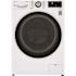 LG 24 in. W 2.4 cu. ft. SMART All-in-One Compact Front Load Washer & Ventless Dryer Combo in White with Steam