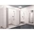 48 " White Contractor Series Antimicrobial Vinyl Coated Grab Bar