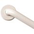 32 in. White Contractor Series Antimicrobial Vinyl Coated Grab Bar