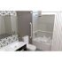 32 in. White Contractor Series Antimicrobial Vinyl Coated Grab Bar