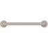Ponte Giulio USA 30 in. Contractor Antimicrobial Vinyl Coated Grab Bar in Light Gray