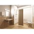 12 in. Antimicrobial Vinyl Coated Grab Bar in White