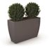Mayne Kobi Trough Graphite Grey Polyethylene Planter