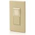 Leviton 15 Amp 120-Volt/277-Volt Decora LED Illuminated Rocker Single-Pole AC Quiet Light Switch, Ivory