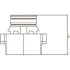 Evolve Technologies QuickConnect .5-in. Threaded NPT Receiver Mount for Evolve Shower Heads and Tub Spouts