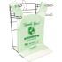 Natur-Bag Green Compostable and Reusable Grocery Bag 18.5 in. x 21 in. 0.9mil (500 per case)