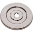 MOEN Chateau 7 in. Metal Escutcheon for Single-Handle Tub and Shower Valves in Chrome