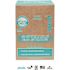 PHADE 7.75 in. Blue Disposable Polymer Jumbo Straws Printed Paper Wrapped (3750 per Case)