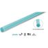 PHADE 5 in. Blue Disposable Polymer Stirrer Straws Unwrapped (6000 Per Case)