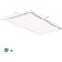 Lithonia Lighting Contractor Select CPANL 2 ft. x 4 ft. 4000/5000/6000 Lumens White Integrated LED Flat Panel Light