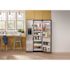 GE 23.0 cu. ft. Side by Side Refrigerator in White, Standard Depth