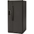 GE 23.0 Cu. Ft. Side-By-Side Black Refrigerator
