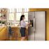 GE 23.0 Cu. Ft. Side-By-Side Black Refrigerator