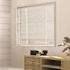 Champion TruTouch White Cordless Light Filtering Vinyl Mini Blinds with 1 in. Slats 36 in. W x 64 in. L