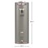 Rheem Professional Classic Plus 50 Gal Tall 6-Year 240-Volt 4500-Watt Electric Water Heater W/Demand Reponse, Leaksense