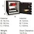 SentrySafe 1.2 cu. ft. Fireproof & Waterproof Safe with Digital Combination Lock