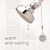 1-Spray Pattern with 2-GPM 18.35-in. Wall Mount Fixed Showerhead in Chrome and Thermostatic Shut-off Valve, (20-Pack)