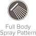 1-Spray Pattern with 2-GPM 18.35-in. Wall Mount Fixed Showerhead in Chrome and Thermostatic Shut-off Valve, (20-Pack)
