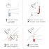 ShowerStart TSV 1-Spray Pattern with 1.5 GPM 3.25 in. Shower Head with Auto Diverting Spout, No Mounts, Chrome, 9-Pack