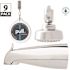 ShowerStart TSV 1-Spray Pattern with 1.5 GPM 3.25 in. Shower Head with Auto Diverting Spout, No Mounts, Chrome, 9-Pack