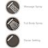 ShowerStart TSV Combo 3-Spray Pattern Handheld Shower Head 1.5 GPM with Auto Diverting Spout, No Mounts, Chrome, 9-Pack