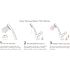 3-Spray Pattern with 2-GPM 18.35-in. Wall Mount Handheld Showerhead in Chrome and Thermostatic Shut-off Valve, (18-Pack)