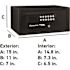 SentrySafe 0.41 cu. ft. Card Swipe Safe