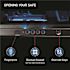 SentrySafe Biometric Gun Safe for 2 Pistols with Fingerprint Lock and Interior Lights