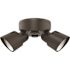 Contractor Select HGX Adjustable Lumen & Color Temperature Dark Bronze Outdoor Integrated LED Flood Light with Photocell