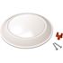Juno Contractor Select JSBT 7.72 in. Matte White Integrated LED Flush Mount Fixture