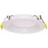 4 in. Selectable CCT Ultra-Slim Direct Fit Canless Integrated LED Recessed Light Trim for Shallow Ceiling Round Wet Loc