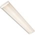 HALCO LIGHTING TECHNOLOGIES 48 in. 50-Watt Max T8 LED Ready White Linear Wraparound Light (1-Pack)