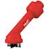 Milwaukee AIR-TIP 1-1/4 in. - 2-1/2 in. Cross Brush Tool Wet/Dry Shop Vacuum Attachment (1-Piece)