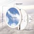 BEYOND LED TECHNOLOGY The Sky Downlight Light Round 12 in. 10000K Integrated LED Recessed Light 4-Pack
