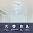 BEYOND LED TECHNOLOGY The Sky Downlight Light Round 12 in. 10000K Integrated LED Recessed Light 4-Pack