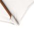 9 ft. Woodgrain Aluminum Commercial Market Patio Umbrella Fiberglass Ribs and Pulley Lift in Antique Beige Sunbrella