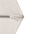 7.5 ft. Silver Aluminum Commercial Market Patio Umbrella Fiberglass Ribs and Pulley Lift in Heather Teak Sunbrella