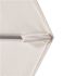 9 ft. Silver Aluminum Commercial Fiberglass Ribs Market Patio Umbrella and Pulley Lift in Heather Beige Sunbrella