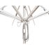 California Umbrella 9 ft. Silver Aluminum Commercial Market Patio Umbrella with Pulley Lift in Bay Brown Sunbrella