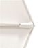 California Umbrella 9 ft. Silver Aluminum Commercial Market Patio Umbrella with Pulley Lift in Spectrum Mist Sunbrella