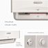 Automatic Roll Towel Dispenser (58710), White Mosaic Design Faceplate; 1 Dispenser and Faceplate / Case