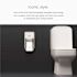 Coreless Standard Roll Toilet Paper Dispenser 2 Roll Vertical (58711), White Mosaic Design Faceplate; 1 / Case