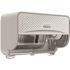 Coreless Standard Roll Toilet Paper Dispenser 2 Roll Horizontal (53698), Silver Mosaic Design Faceplate; 1 / Case