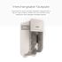 Faceplate (58771), White Mosaic Design, for Coreless Standard Roll Toilet Paper Dispenser 2 Roll Vertical