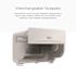 Faceplate (58772), White Mosaic Design, for Coreless Standard Roll Toilet Paper Dispenser 2 Roll Horizontal