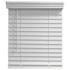 The Home Depot Trutouch 23x60" Cordless 2" Faux Wood Blind White